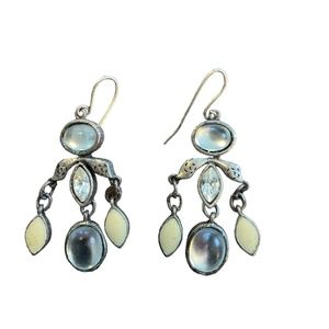 Silver Chandelier Earrings